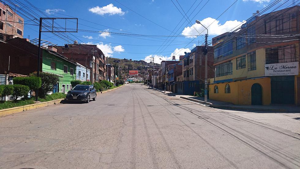 Viernes Santo desierto en la ciudad de Puno (FOTOS)
