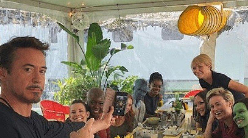 Avengers: Endgame: Robert Downey Jr. celebra almuerzo junto a heroínas de Marvel (FOTOS)