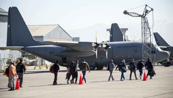 La Fuerza Aérea de Chile afirmó que se perdió el contacto radial con la aeronave a las 18:13 horas.  (Foto: AFP)