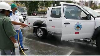 Coronavirus en Perú: desinfectan todo vehículo que ingresa a Cañete por prevención (VIDEO)