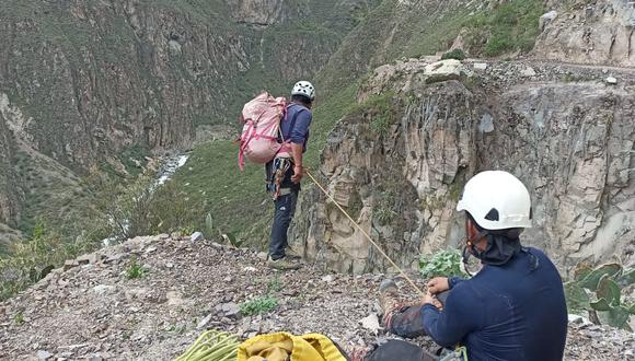 Diez montañistas decidieron dejar la búsqueda por falta de medios e indicios claros. (FOTO: Difusión)