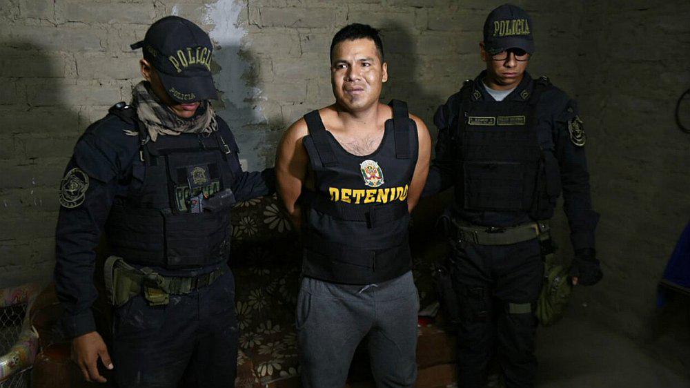 Capturan al cabecilla de los "Los sapos blancos" de casma en un megaoperativo (VIDEO Y FOTOS)