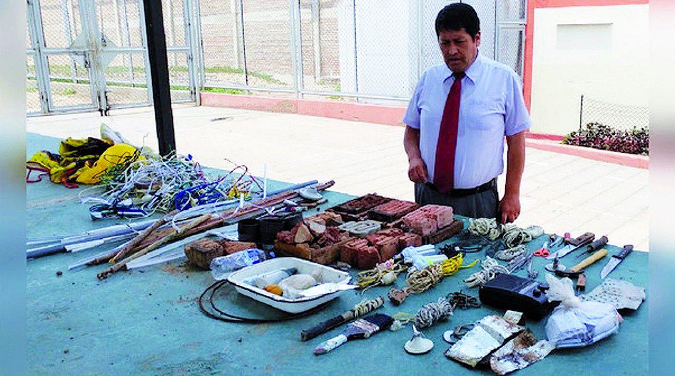 Chiclayo: Hallan armas y manuscritos a “La Hermandad” y “La Gran Familia” en el penal exPicsi