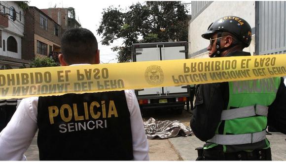 Dos sicarios asesinan a un empresario en San Juan de Lurigancho
