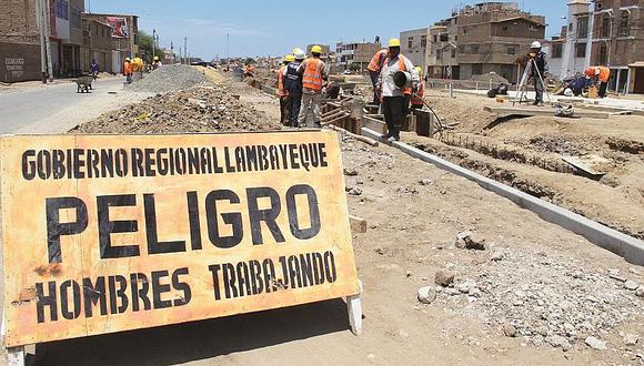 Lambayeque: Cinco bandas criminales se disputan obras en la región