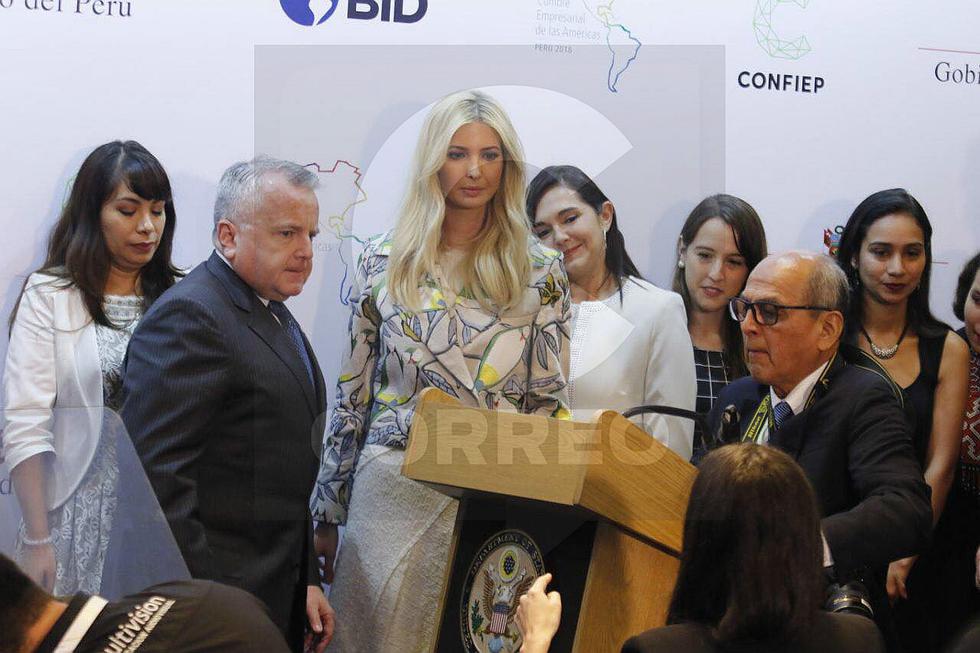 Imágenes de Ivanka Trump en Lima (Galería de fotos)