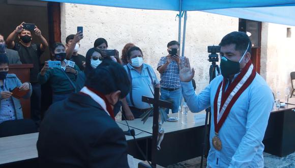 Santiago Neyra asumió la presidencia del Consejo Regional de Arequipa| Foto: Edurado Barreda