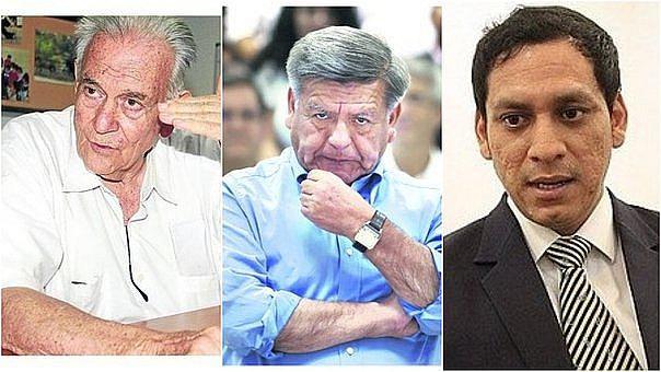 José Murgia, César Acuña y Luis Valdez frente a la comisión Lava Jato 