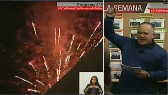 Chavismo celebró con fuegos artificiales renuncia de Pedro Pablo Kuczynski (VIDEO)