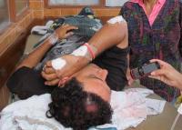 Chimbote: Barrista de la 'U' es atacado a machetazos por hinchas de Alianza