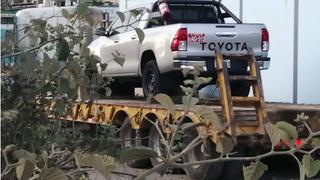 Chiclayo: Hampones roban cuatro camionetas nuevas en la carretera Lambayeque