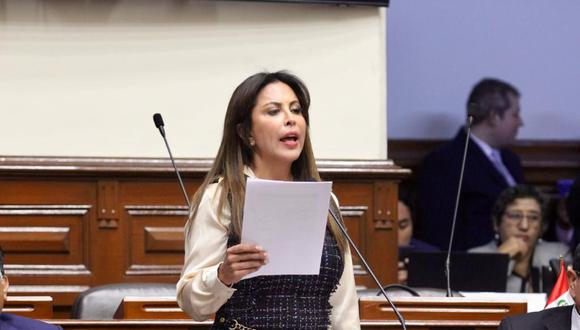 Patricia Chirinos, congresista de Avanza País. (Foto: Congreso)