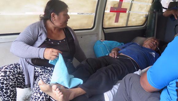 Chiclayo: Tumaneño se debate entre la vida y la muerte tras sufrir accidente