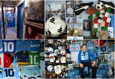 El museo secreto dedicado a Diego Maradona en Nápoles (FOTOS y VIDEO)