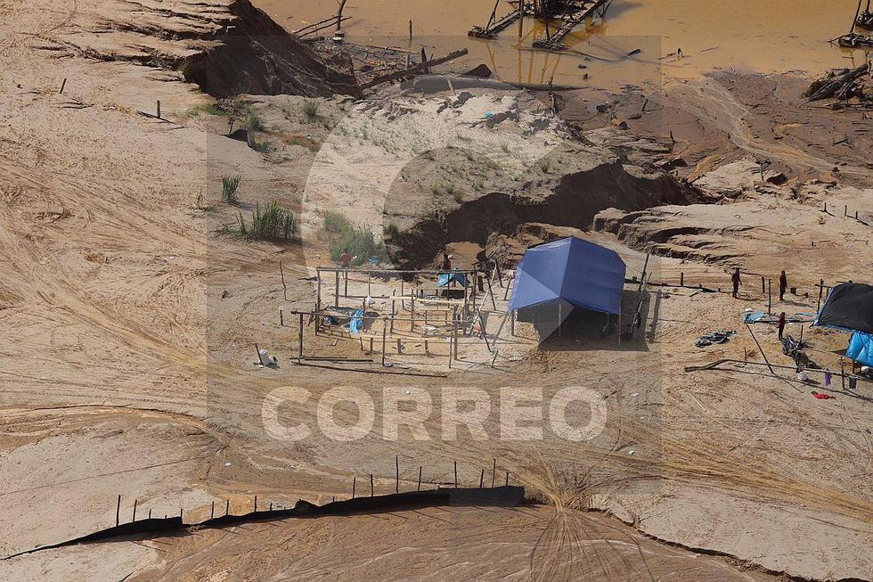 Impactantes imágenes de los efectos de la minería ilegal en Madre de Dios (FOTOS)