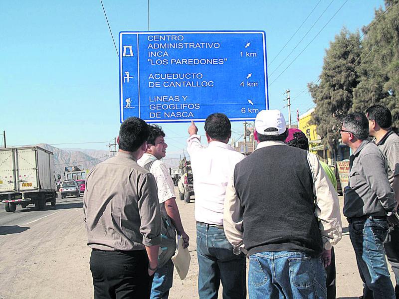 Detectan errores en símbolos turísticos 