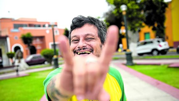 Julio “Macha” Silva: “Los grupos de punk, si no protestaban, no tocaban”. Foto: Miguel Yovera