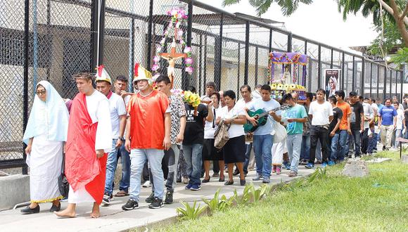 Piura: Internos celebraron Semana Santa en el penal de Río Piura