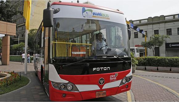 Miraflores: Inauguran el primer bus inclusivo de servicio gratuito (FOTO)