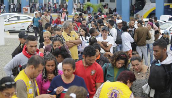 La migración venezolana en Perú es un fenómeno histórico e inédito.(Foto: Alonso Chero)