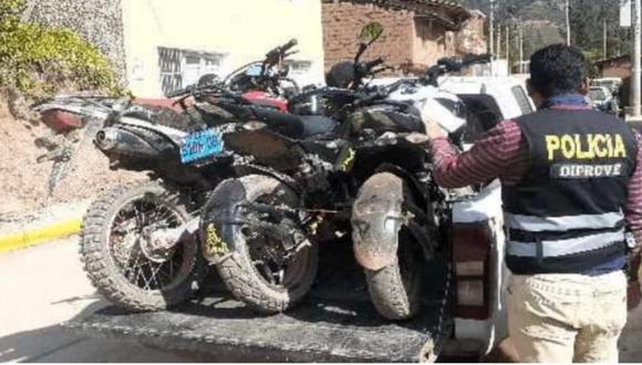 Unidades fueron robadas en Ayacucho