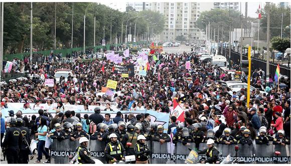 'Mujeres x justicia': miles de mujeres marcharán esta tarde contra la corrupción