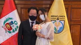 Así fue la boda de Kenji Fujimori en Miraflores (FOTOS y VIDEO)