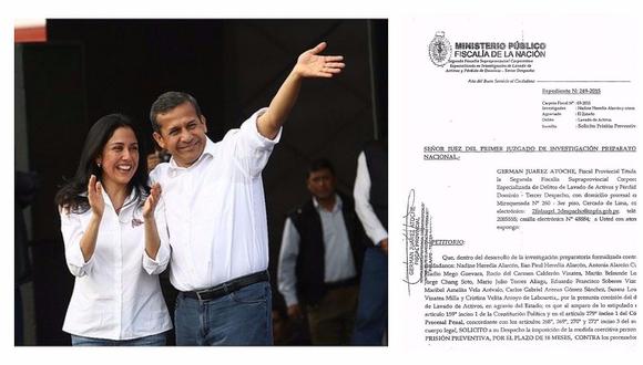 Ollanta Humala y Nadine Heredia: Los argumentos de la Fiscalía para pedir de prisión preventiva