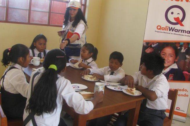 Qali Warma atenderá a 16 mil 417 escolares de Moquegua