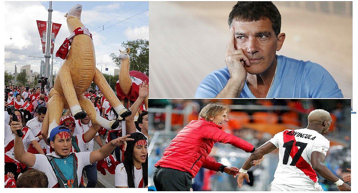 Antonio Banderas sobre selección: "Perú queda eliminado practicando juego noble y sin miedos en Mundial"