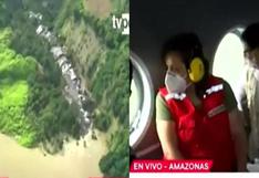 Presidente Pedro Castillo sobrevoló zona afectada por terremoto de 7.5 (VIDEO)