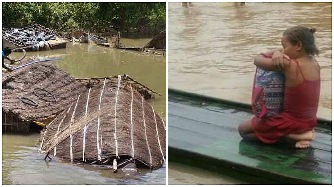 Brasil: niña que intenta salvarse junto a sus libros conmueve al mundo [FOTO]