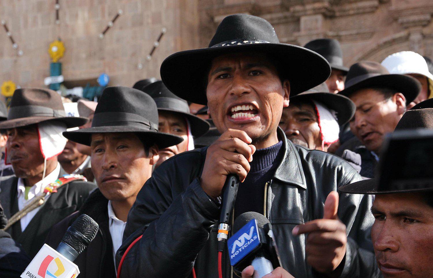 Anulan sentencia contra Walter Aduviri y sigue en carrera por Gobierno Regional de Puno