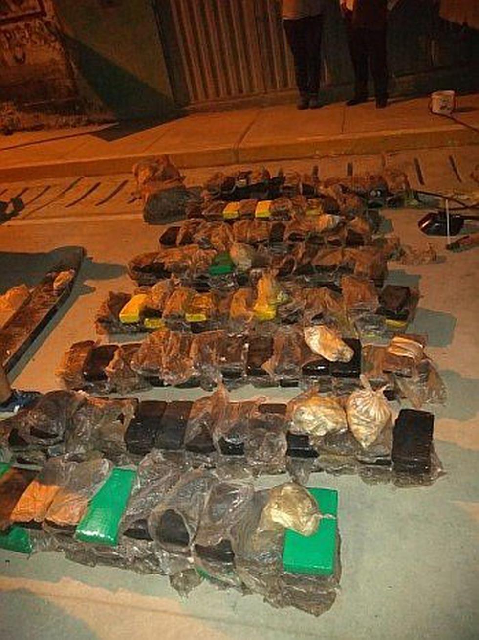 Vraem: Pareja cae con 395 kilos de droga en un volquete (Fotos)