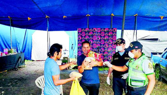 16 personas que integran circo están varados en Chanchamayo