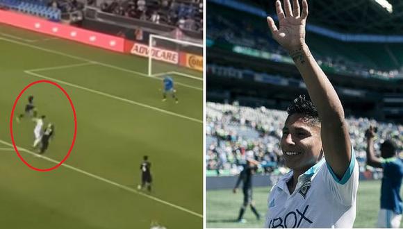 Ruidíaz celebró con emotivo gesto para hinchas peruanos su primer gol en MLS (VIDEO)
