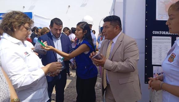 Alcalde del distrito zapatero, Juan Carranza, señaló que vienen aplicando el plan piloto con sangrecita deshidratada.