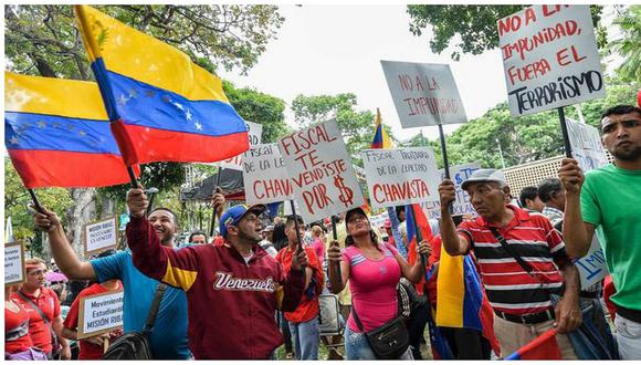 ​Crisis en Venezuela: chavistas marchan en apoyo al proceso de juicio contra fiscal Ortega