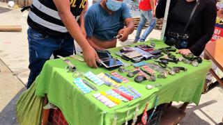 Un hombre cae con 22 celulares robados en Piura