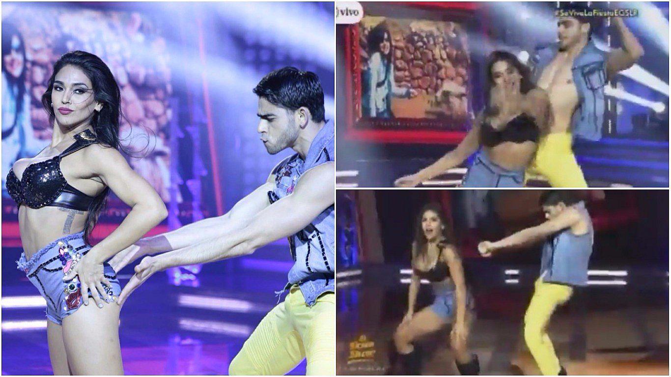 El Gran Show: Vania Bludau impacta a todos con sexy baile de 'rica y apretadita' (VIDEO)