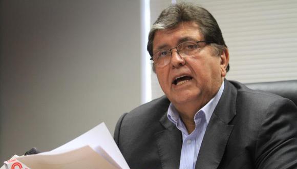 Alan García postulará "si el país  lo necesita"