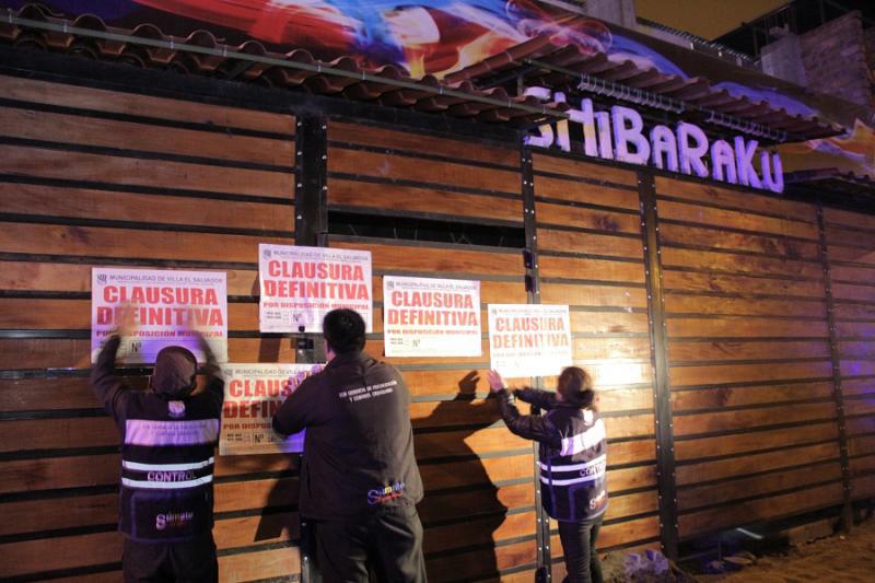 Clausuran discotecas en Villa El Salvador 