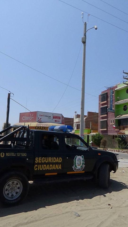 Nuevo Chimbote: Tres cámaras de seguridad más ya funcionan en puntos críticos