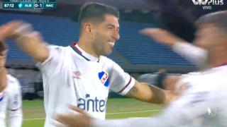 Luis Suárez anotó golazo: así definió para hacer ganar a Nacional ante Albion (VIDEO)