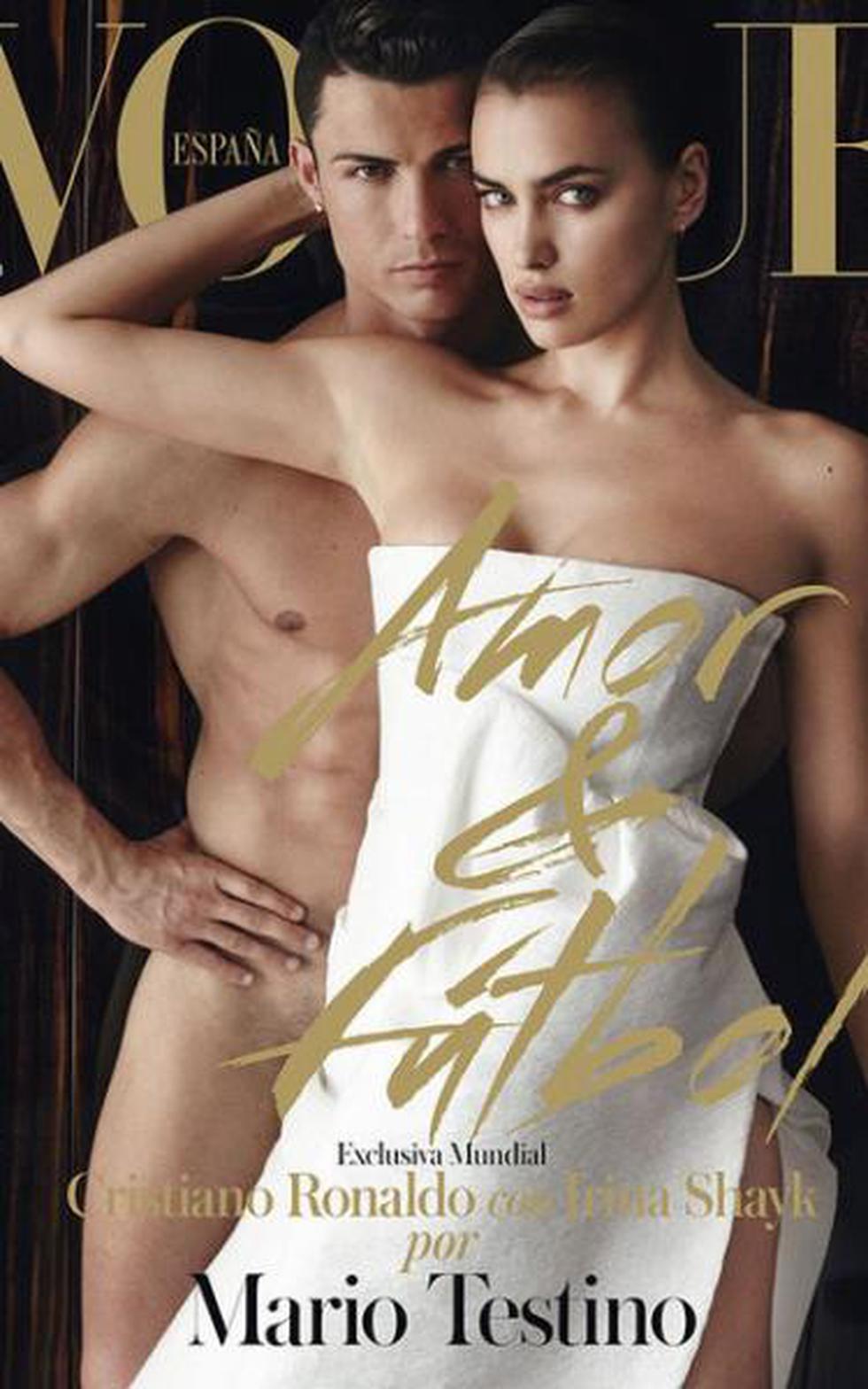 Cristiano Ronaldo y su novia desnudos para peruano Mario Testino