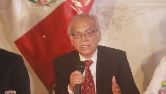 Aníbal Torres, asesor legal de Perú Libre. (Foto: Andina)