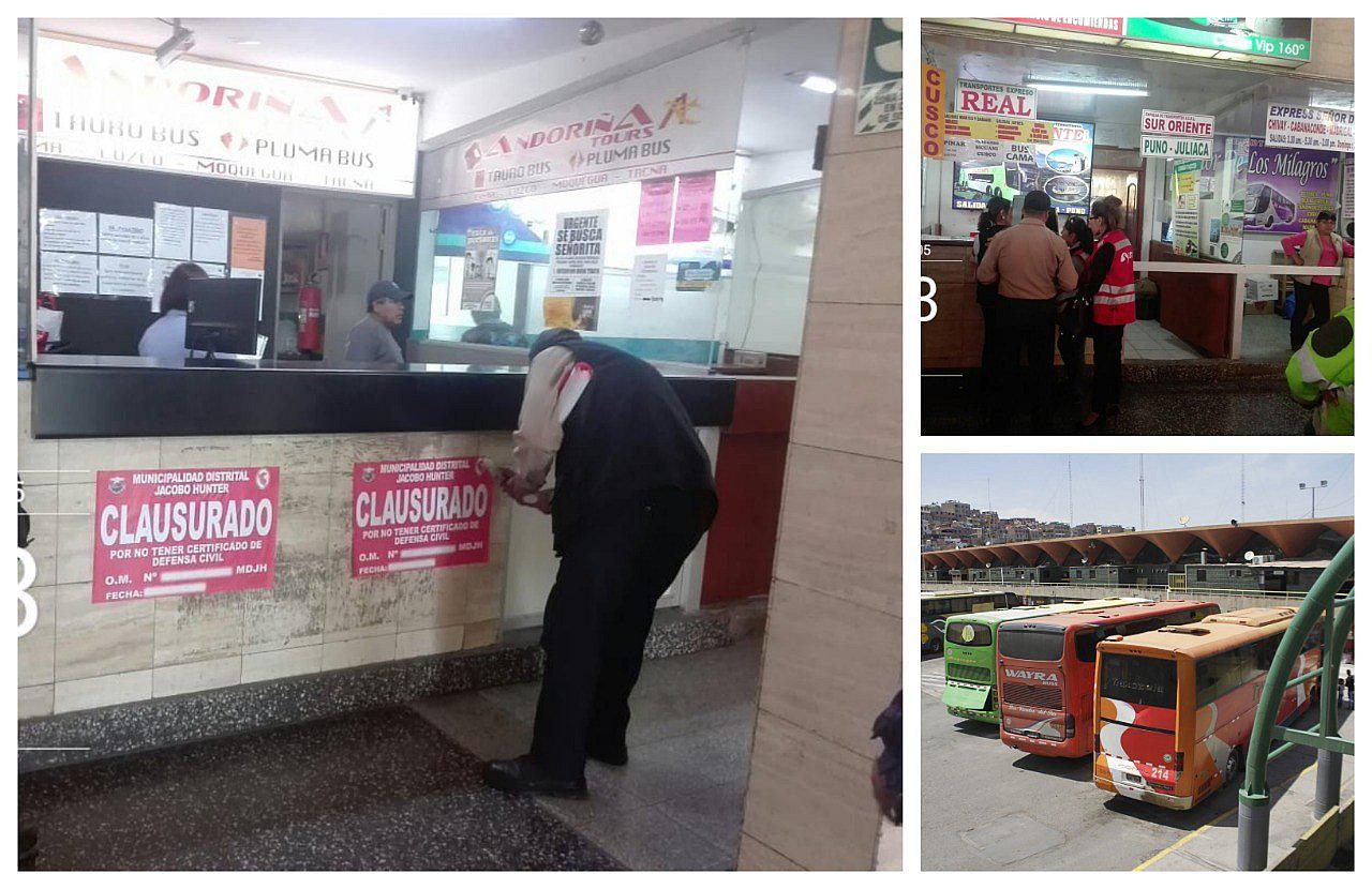 Cierran empresa por insegura en terminal