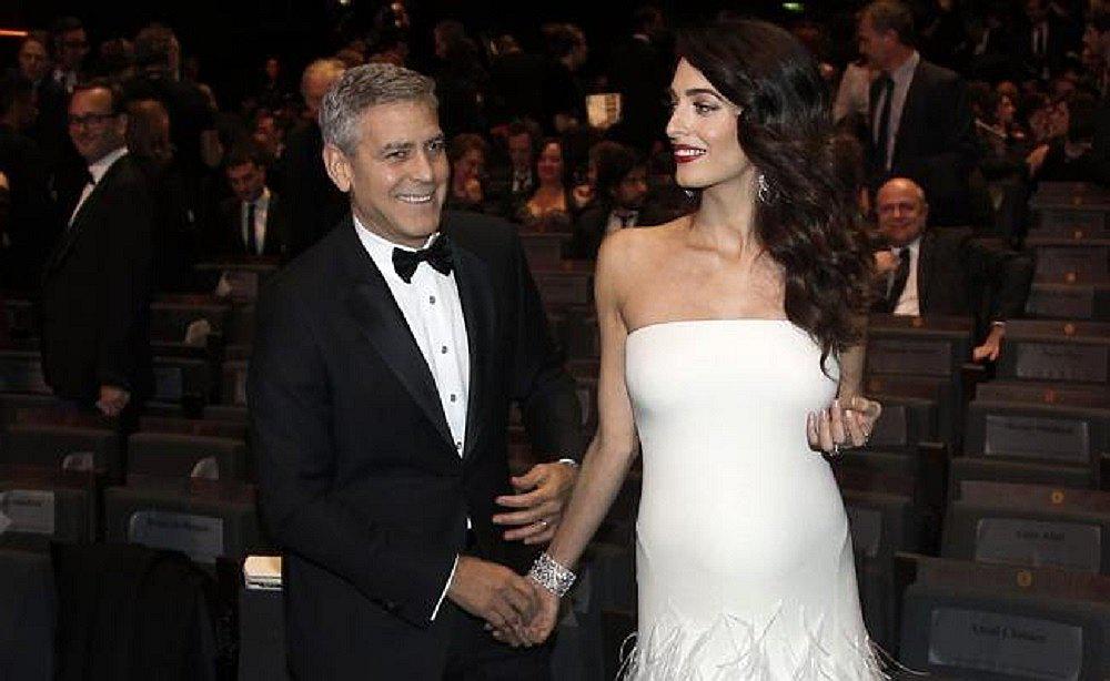 George Clooney  ya es padre: Nacieron sus gemelos en Londres (FOTOS)