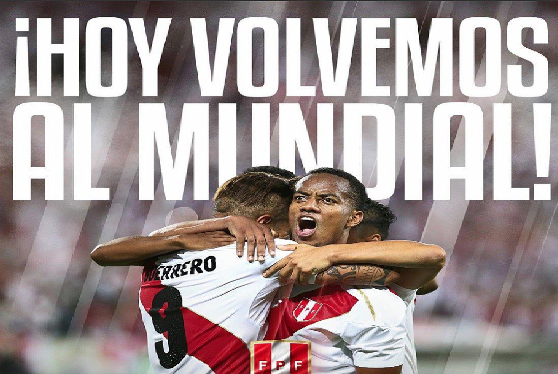 ¡A triunfar, muchachos!​ Hoy volvemos al Mundial