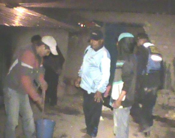 Juliaca: Serenos rescatan a tres menores de incendio